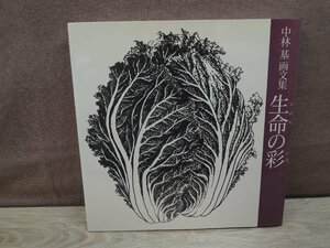 【画集】中林基画文集 生命の彩 桐原書店 1987