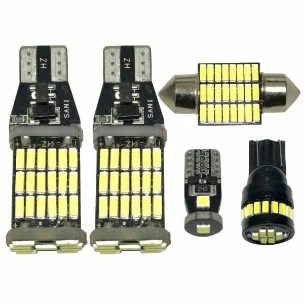 MR92S/MR52S 新型 ハスラー 超豪華版 ルームランプ ナンバー灯 バックランプ T10 LED ウェッジ球 汎用バルブ ホワイト スズキ