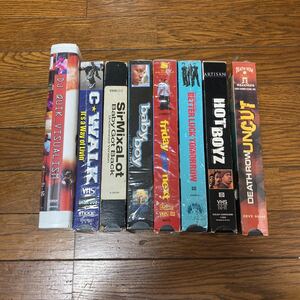  abroad VHS( videotape )8 pcs set set sale 