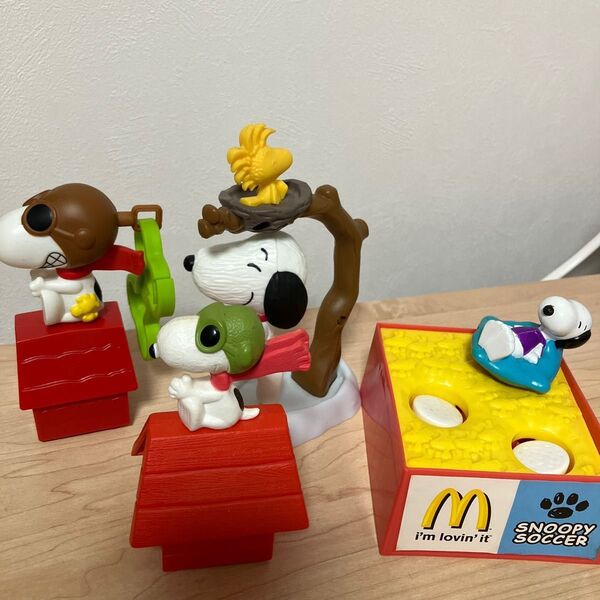 スヌーピー マクドナルド ハッピーセット景品 5セット