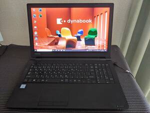 高速起動SSD快適メモリ★東芝 dynabook B65/J Core i5 7300U 2.6GHz ★RAM 8GB★SSD256ＧＢ★Office2019/Win10Pro