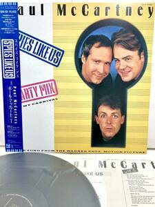 【極美品 帯付き】 Spies Like Us スパイズ・ライク・アス/ Paul McCartney ポール・マッカートニー 【12' アナログレコード】beatles