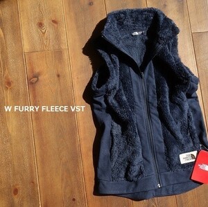 TK 新品 USA規格 日本未発売 『抜群の肌触り!!』 ノースフェイス FURRY FLEECE VEST フリースベスト ボア XS