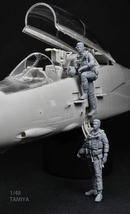 ◆◇R2Miniatures【R08-48】1/48 1980's米海軍F-14パイロットマーベリック&グース(タイプ1)◇◆　_画像4