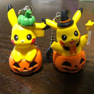 ポケットモンスター　ハロウィンかぼちゃマスコット　ピカチュウ　かぼちゃ　まほう使い