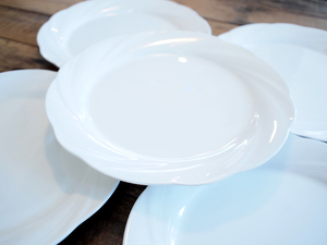 NARUMI ナルミ プレート皿 5枚セット 30cm 洋食器 白/ホワイト