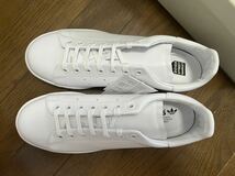 ◆ Adidas Stan Smith DSM 本革 白 27.0 cm DOVER STREET MARKET アディダス スタンスミス ドーバー ストリート マーケット 26.5 LUX 新品_画像3