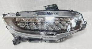 送料無料　ホンダ　シビック　FK7　右ヘッドランプ　ライト　LED　純正　33100-TGH-J11　KOITO　100-18661