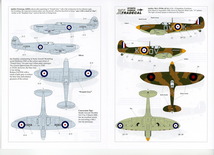 1/72 エクストラデカール　スピットファイア 試作機と初期生産型_画像2