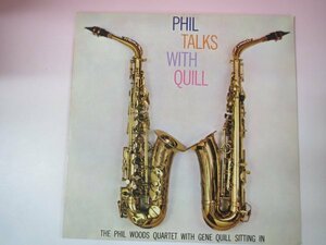 65621■LP　The Phil Woods Quartet With Gene Quill/ Phil Talks With Quill　ECPZ 1