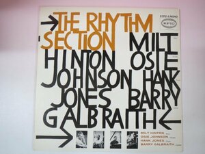 65620■LP　ハンク・ジョーンズ / ザ・リズム・セクション ECPZ-6　THE RHYTHM SECTION / HANK JONES