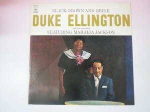 65616■LP　デューク・エリントン＆マヘリア・ジャクソン　 DUKE ELLINGTON,MAHALIA JACKSON/BLACK,BROWN & BEIGE/SOPZ-17