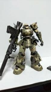 HG 1/144 MS-06GD 高機動型ザク地上用 セルマ機 塗装済み完成品 ククルス・ドアンの島 サザンクロス隊