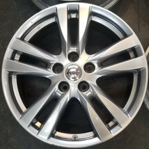 ☆中古 日産 純正 18インチ☆ NISSAN E52 エルグランド ハイウェイスター ENKEI製 18x7.5J 5H 114.3 +55 Φ66 セレナ タイヤセット可_画像4