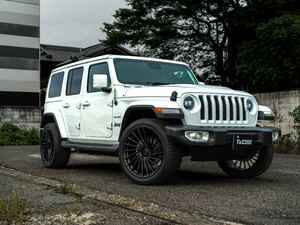 23インチ 4本セット T&T forged 鍛造ホイール jeep ジープ 全車種に対応 ラングラー サハラ グラディエーター 等にオーダーで作製 pcd127