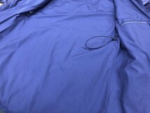 ナイキ NIKE Wジップパーカー 中綿入り ハイネックフード ロゴ フード脱着可 ウエストにゴム紐 長袖 ナイロン100% M 紫 レディース_画像4