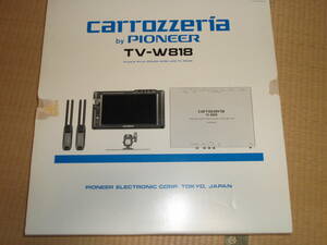  Carozzeria unused TV-W818
