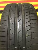 Continental Premium Contact6 コンチネンタル 235/45R18 98w ボルボ承認VOLマーク有中古品2本_画像3