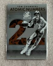 超レア /99 Tom Chambers Atomic Numbers Panini 2013 Silver Legend レジェンド 99枚限定 ルーキー NBA カード_画像1