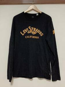 く1219 Levi's リーバイス 長袖Tシャツ ロンT S ブラック