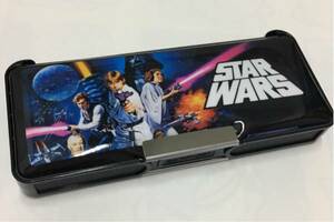  Star Wars both sides opening pen case writing brush box [ smaller ] Roo k Han Solo Ray a car - pen for. shaving length. pencil is don`t enter 