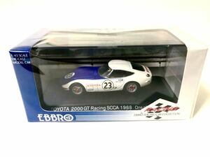 1/43 トヨタ2000GT SCCA ホワイト／ブルー