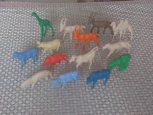  Showa Retro animal animal figure Glyco Shokugan extra set sale model 