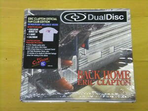 ◆◇【入手困難・希少CD/DVD】ERIC CLAPTON/エリック・クラプトン★back home (ギターピック4枚付き限定dual disc《FAN CLUB EDITION》◇◆