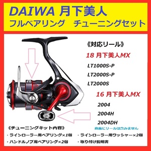 ◇ DAIWA ダイワ 月下美人 ステンレス フルベアリング チューニング