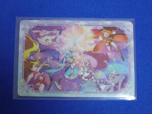 *[ stock 5] P18 movie visual card ④ movie Precure All Stars F Kirakira card gmi card [ postage 63 jpy ~]