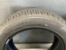 G30★　タイヤ2本セット　215/55R17　セイバーリング SL201　22年37週　残り溝6.5㎜(７分山以上)　★_画像2