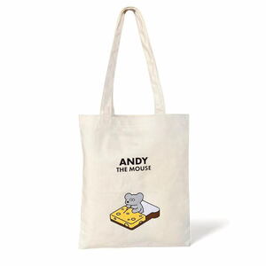 ねずみのANDY A4サイズトート（IV）ADLW-7184 4582652671846 キャラクター グッズ メール便OK ロータスウィング