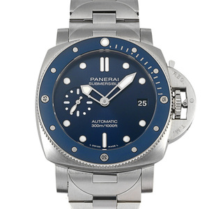 パネライ PANERAI サブマーシブル PAM02068 ブルー文字盤 新品 腕時計 メンズ