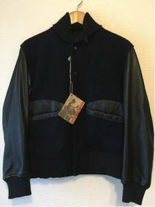 早い者勝ちの格安即決!! Engineered Garments GB HunterJacket XS 袖レザー skookum ゴールデンベアー ネペンテス