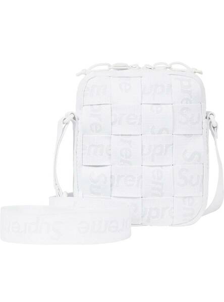 Supreme 23SS Woven Shoulder Bag 白 送料無料 シュプリーム ショルダーバッグ ホワイト White