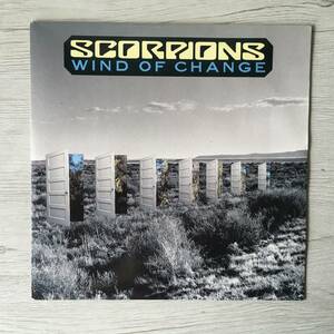 SCORPIONS WIND OF CHANGE フランス盤　コンサートタイムテーブル