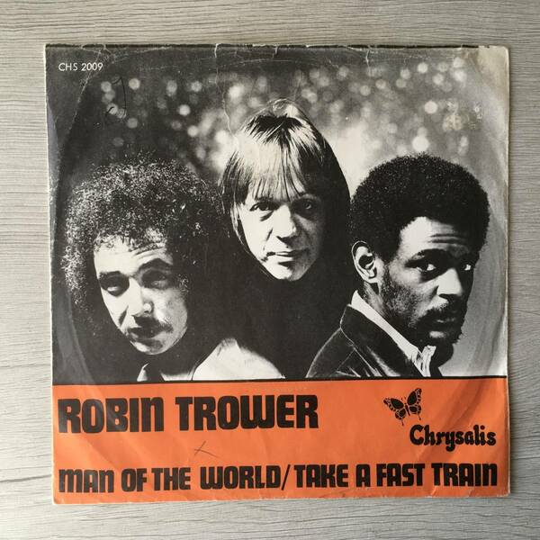 ROBIN TROWER MAN OF THE WORLD デンマーク盤