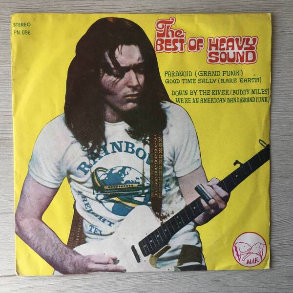 RORY GALLAGHER GRAND FUNK RARE EARTH BUDDY MILES NO RORY'S SONG　THAI タイ盤