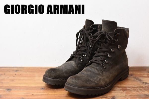 最高級◎/イタリア製》GIORGIO ARMANI ジョルジオ・アルマーニ グレー