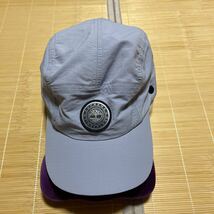 新品未使用　21aw Supreme Timberland Earflap Camp Cap Light Blue キャップ　_画像1