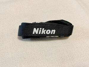 ニコン　ストラップ　Nikon 黒　ブラック　検索　コンデジ　デジカメ　カメラ