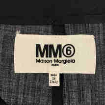 【美品】 MM6 Maison Margiela / エムエムシックスメゾンマルジェラ | ラップ ワイドパンツ | 38 | ブラック | レディース_画像6