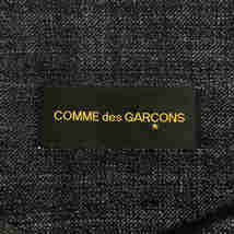 COMME des GARCONS / コムデギャルソン | 2003AW | ウール ストライプ ステッチワーク 変形ジャケット | ネイビー | レディース_画像5