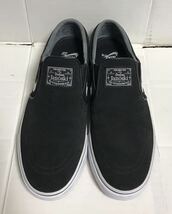 NIKE SB ナイキ Stefan Janoski ステファン ジャノスキ スリッポン シューズ ブラック × ホワイト 25.0 skateboard スケートボード_画像4