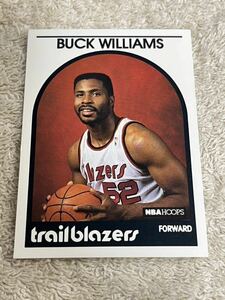 Buck Williams 1989 NBA Hoops Portland Trailblazers