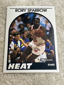 Rory Sparrow 1989 NBA Hoops Miami Heat