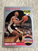 Sean Elliott Rookie 1990 NBA Hoops San Antonio Spurs_画像1
