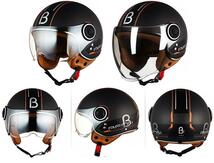 人気 BEON バイクヘルメット 超軽量 半帽ヘルメット ジェットヘルメット 半キャップヘルメット 男女兼用 21色11-XL_画像2