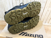 試着程度 MIZUNO/ミズノ WAVE MUJIN TL GTX ウェーブムジン トレイルランシューズ スニーカー ゴアテックス ブラック 28cm_画像9