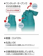 サーモス 水筒 真空断熱スポーツボトル 1L ターコイズ 保冷専用 FJR-1000 TQS_画像7